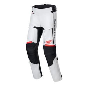 Pantalon moto Alpinestars Bogota PRO Drystar Honda 2024 light grey-fluo-black
