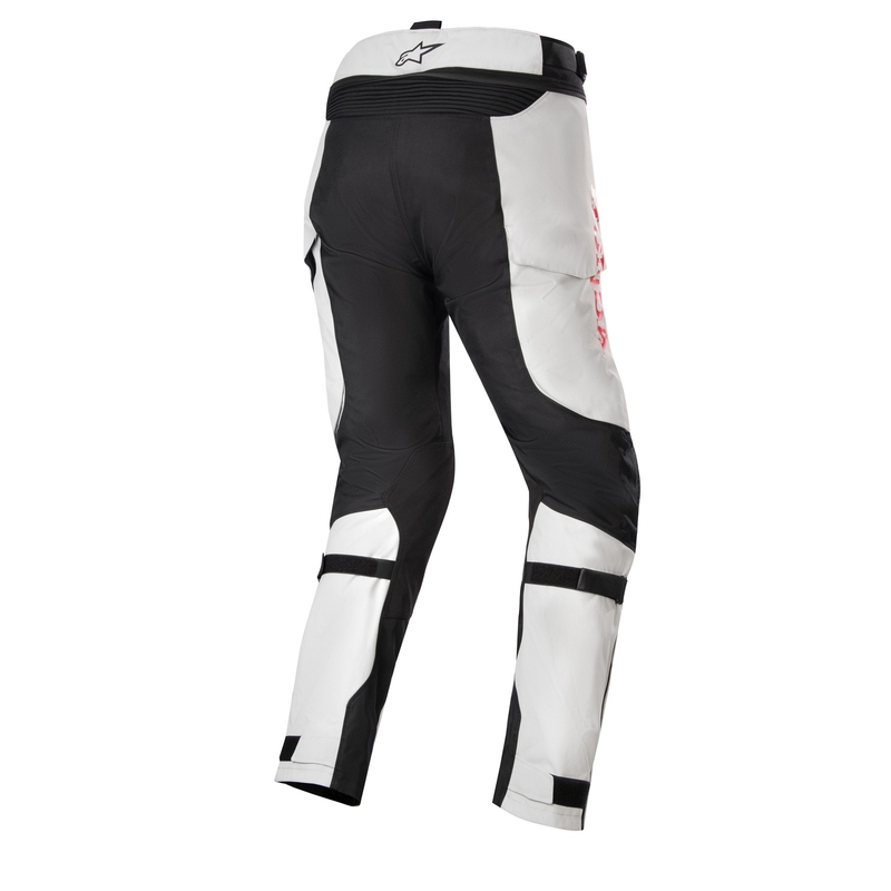 Pantalon moto Alpinestars Bogota PRO Drystar Honda gris clair-rouge fluo-noir