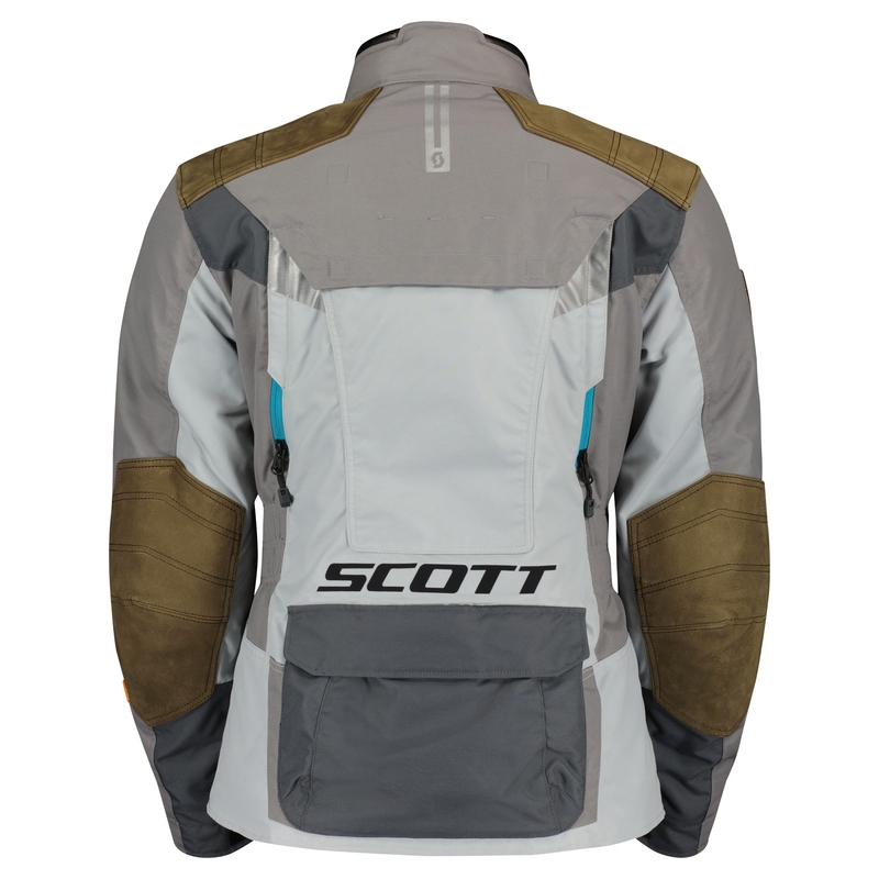 Veste moto femme SCOTT W'S DUALRAID DRYO IRON gris-brun soldes