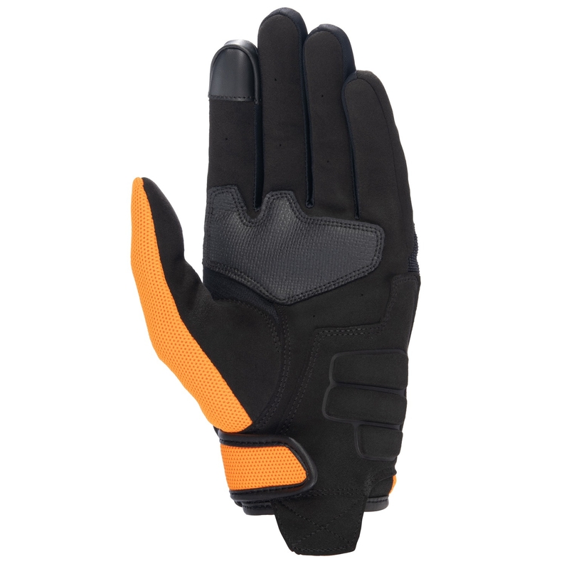 Gants de moto Alpinestars Copper Honda noir-orange