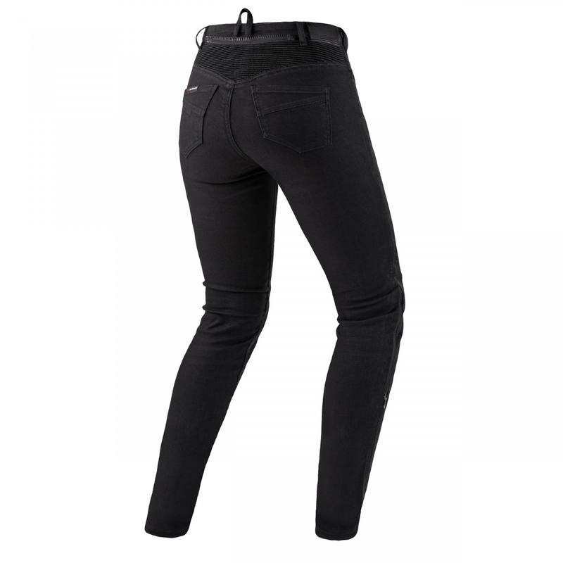Femmes Shima Flexx Noir Motocyclette Jeans