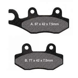 Brzdové destičky EBC