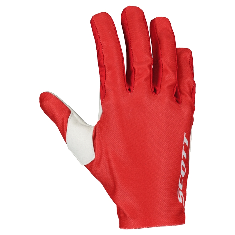 Gants motocross SCOTT 250 SWAP EVO rouge et blanc