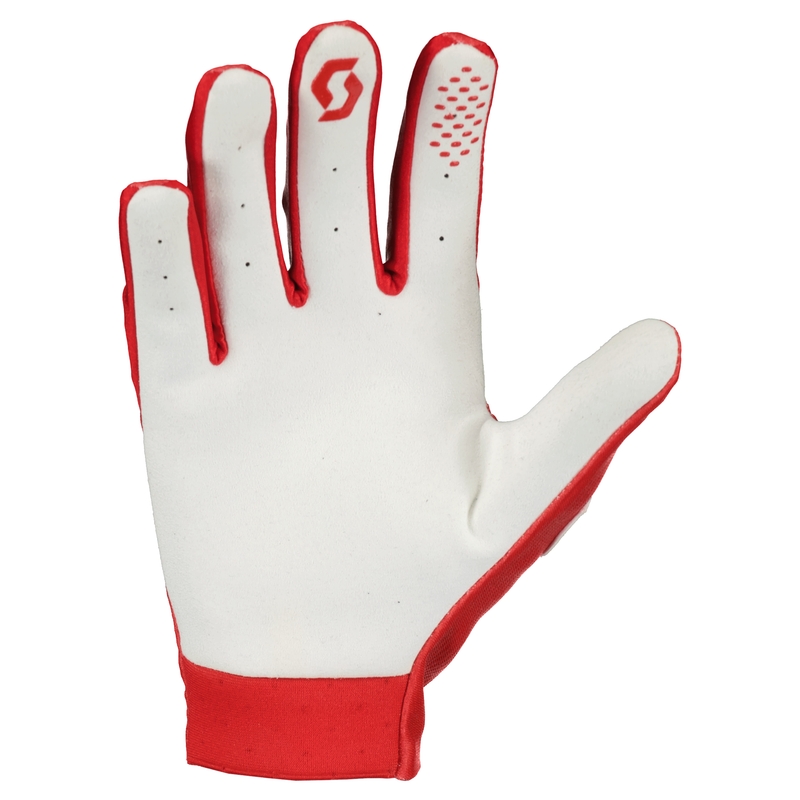 Gants motocross SCOTT 250 SWAP EVO rouge et blanc