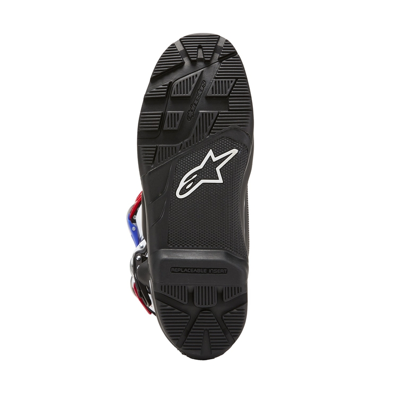 Alpinestars Tech 7 Enduro Drystar Honda Motorcycle Boots Collection 2024 Black-Blue-White-Red