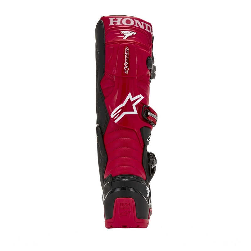 Bottes moto Alpinestars Tech 7 Enduro Drystar Honda Noir-Rouge