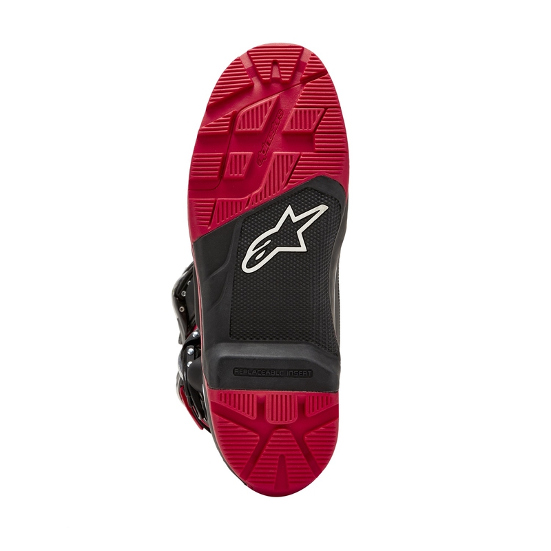 Bottes moto Alpinestars Tech 7 Enduro Drystar Honda Noir-Rouge