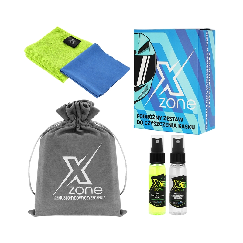 Kit de voyage pour le nettoyage des casques Xzone