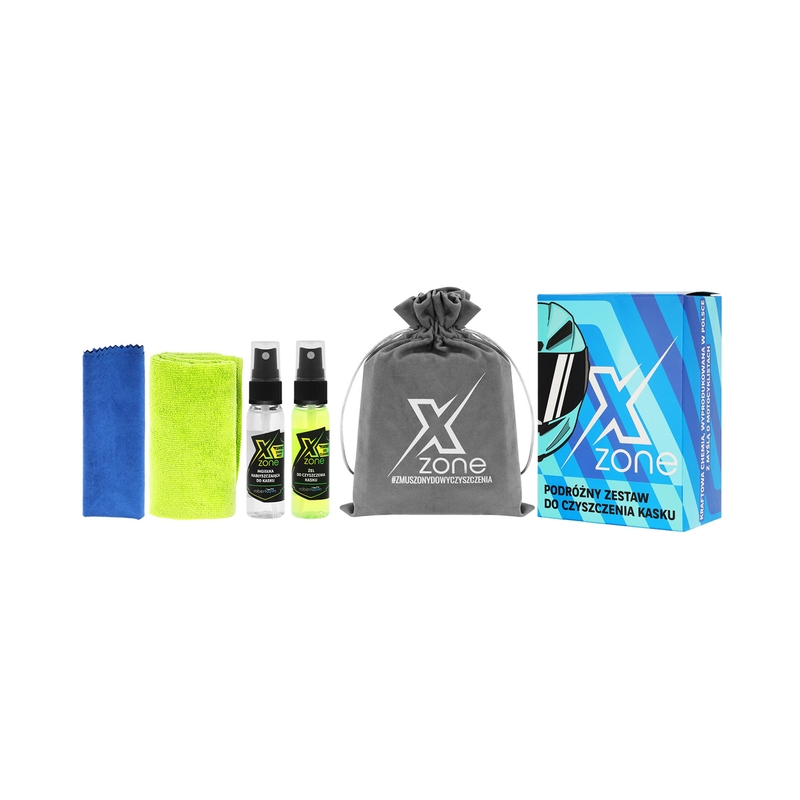 Kit de voyage pour le nettoyage des casques Xzone