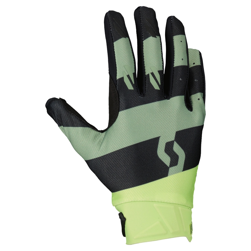 Gants de motocross SCOTT EVO RACE vert-noir