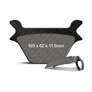 Brzdové destičky EBC