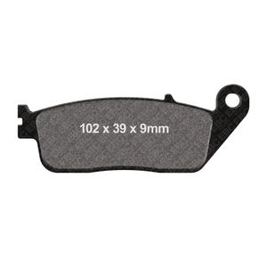 Brzdové destičky EBC