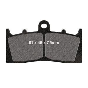 Brzdové destičky EBC