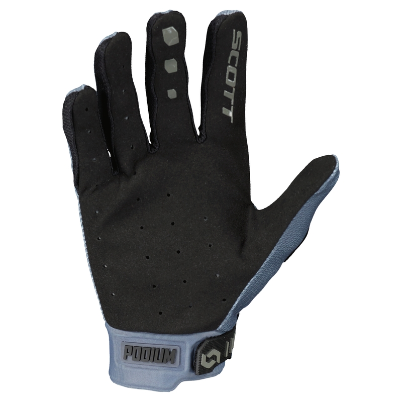 Gants de motocross SCOTT PODIUM PRO gris-noir