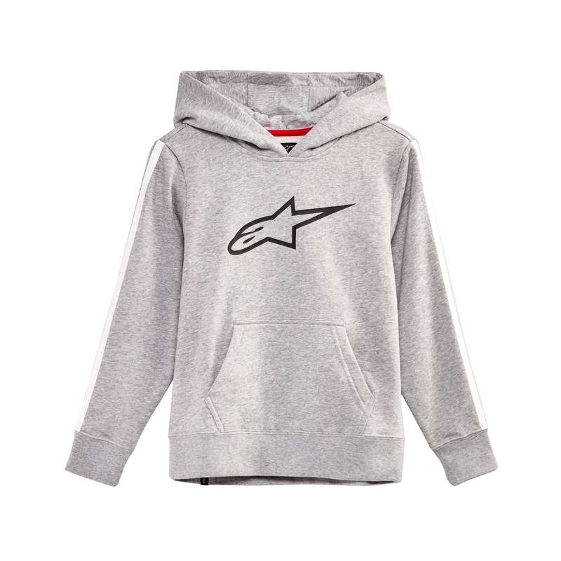 Alpinestars Kids Racey Hoodie gris et rouge