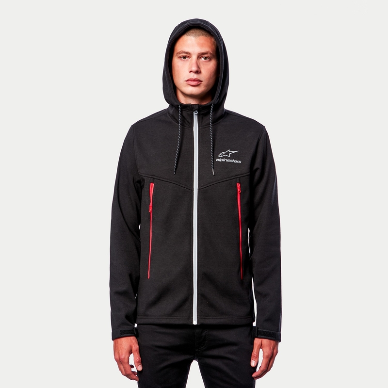 Veste Alpinestars Gorge noir et rouge