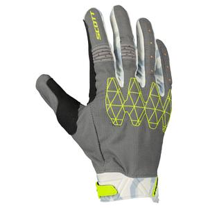 Gants moto SCOTT X-PLORE D3O gris-jaune