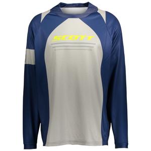 Maillot de motocross SCOTT 350 X-PLORE bleu-gris