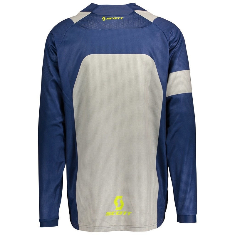 Maillot de motocross SCOTT 350 X-PLORE bleu-gris