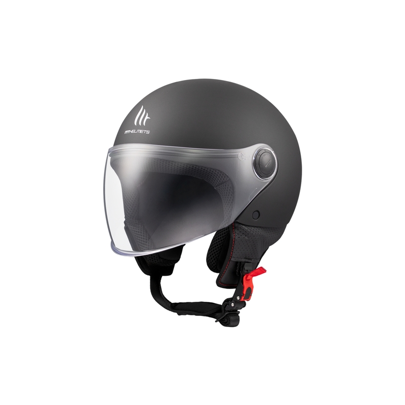 Casque moto ouvert MT Street S noir mat