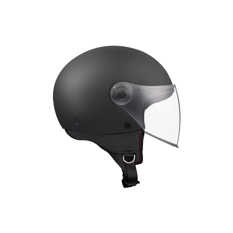 Casque moto ouvert MT Street S noir mat