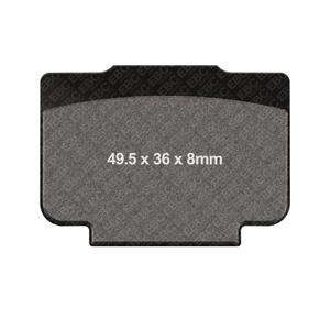 Brzdové destičky EBC