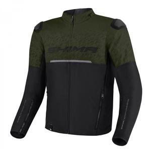 Veste moto Shima Drift kaki-noir