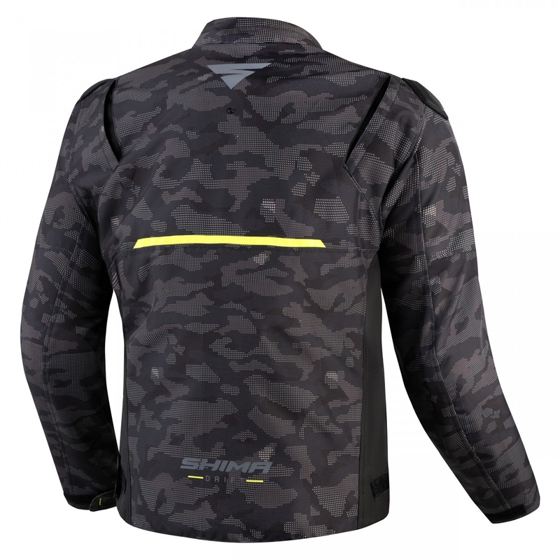 Veste moto Shima Drift camo-black