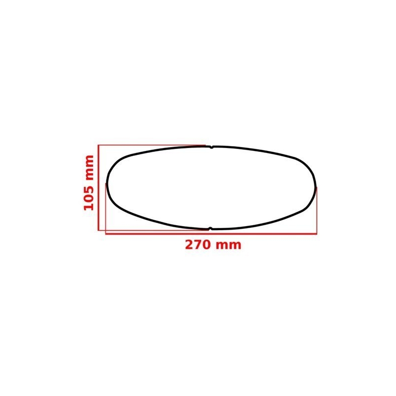 Film antibuée universel pour casques ouverts FogCity Easy Open-Face