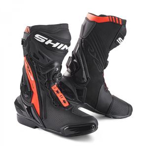 Bottes de moto Shima VRX-3 noir-rouge