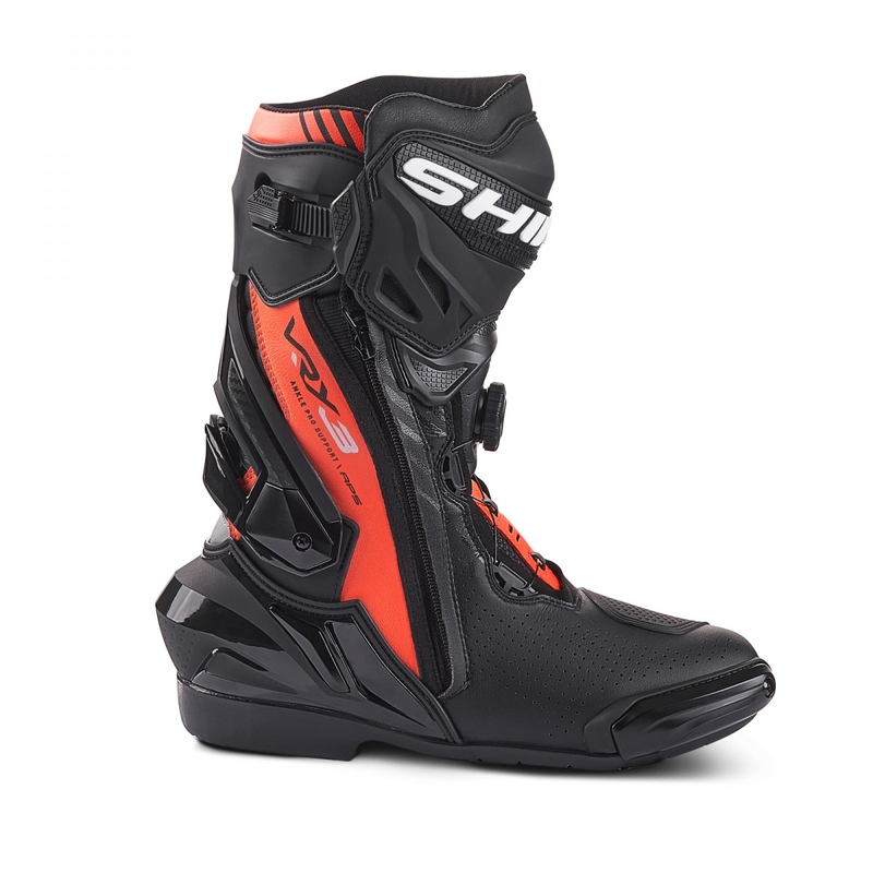 Bottes de moto Shima VRX-3 noir-rouge