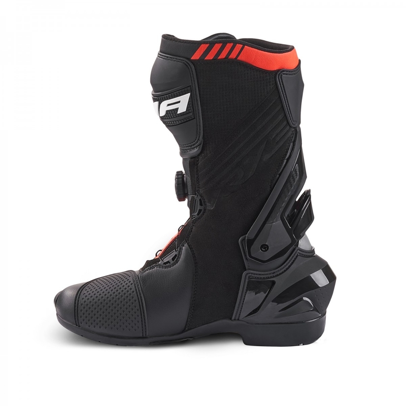Bottes de moto Shima VRX-3 noir-rouge