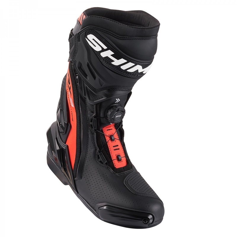 Bottes de moto Shima VRX-3 noir-rouge