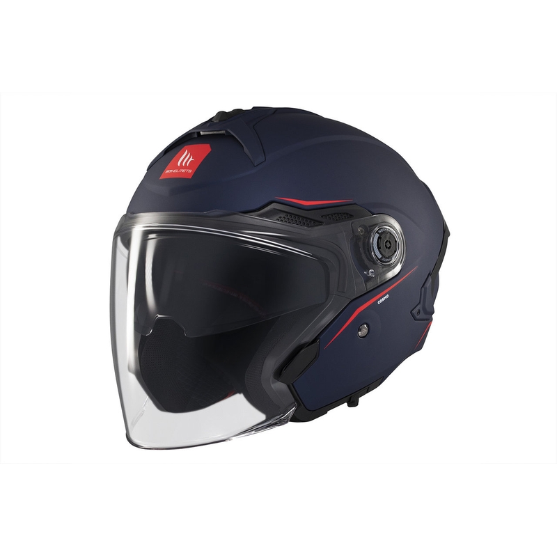 Casque ouvert MT Cosmo SV bleu mat