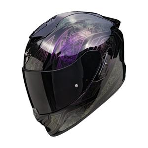 Casque moto intégral Scorpion EXO-1400 EVO II Air Fantasy noir-caméléon
