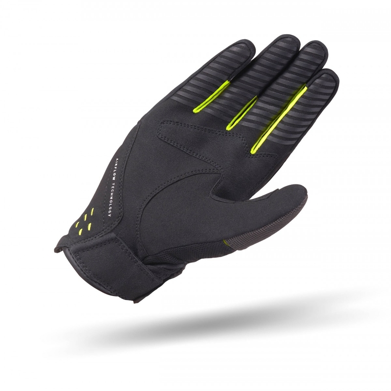 Gants moto Shima One EVO jaune fluo-noir