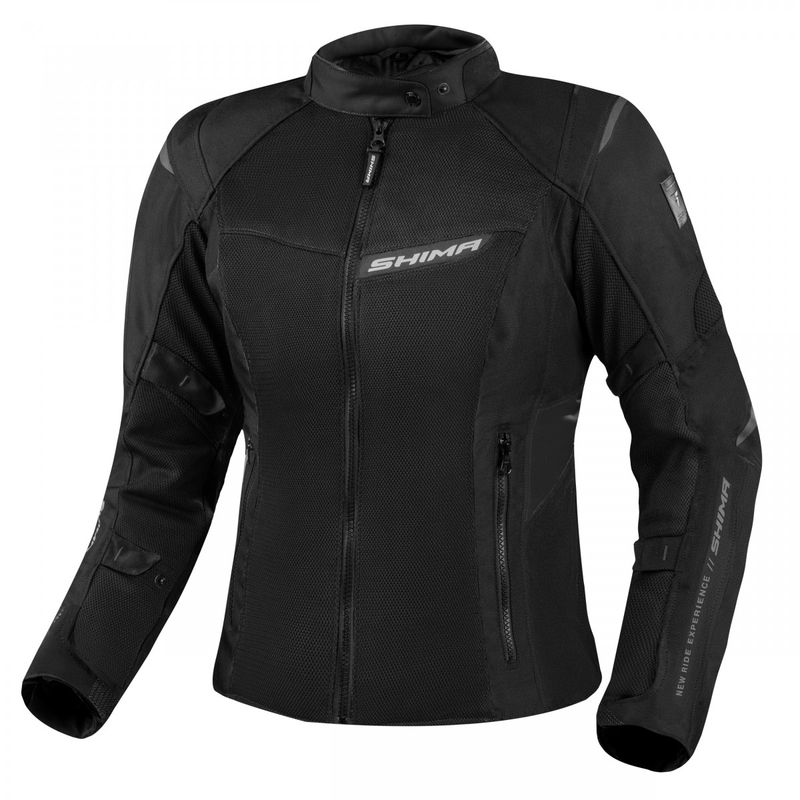 Veste moto femme Shima Rush Vent 2.0 Noir