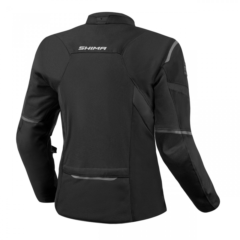 Veste moto femme Shima Rush Vent 2.0 Noir