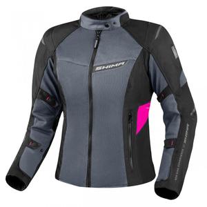 Veste de moto Shima Rush Vent 2.0 noir et rose pour femme