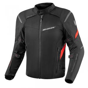 Veste moto Shima Rush 2.0 noir-rouge