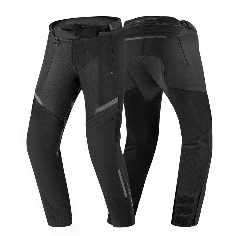 Pantalon de moto Shima Rush Vented 2.0 pour femme, noir