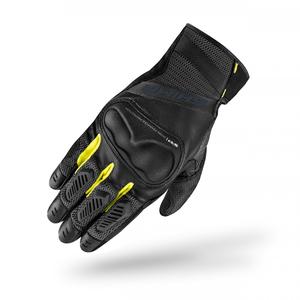 Gants moto Shima Hero noir-jaune fluo