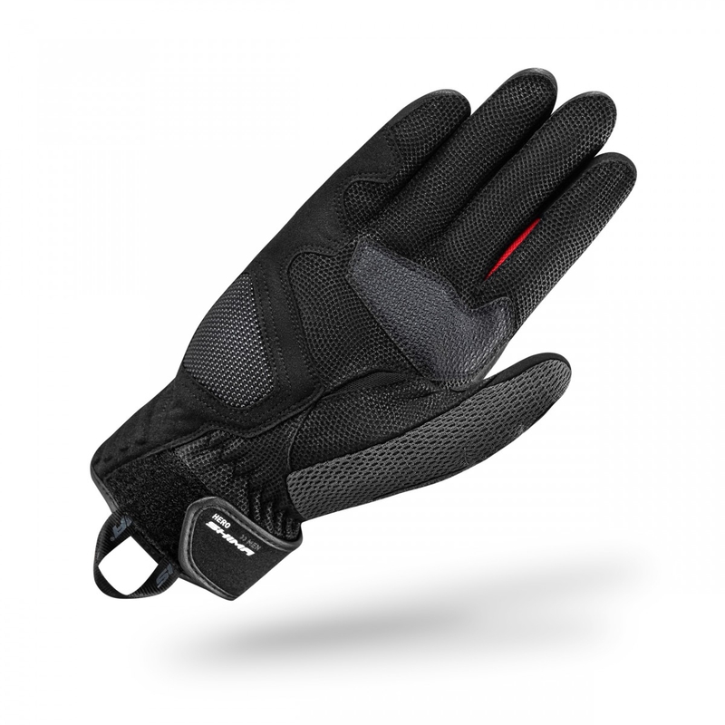 Gants moto Shima Hero noir-rouge