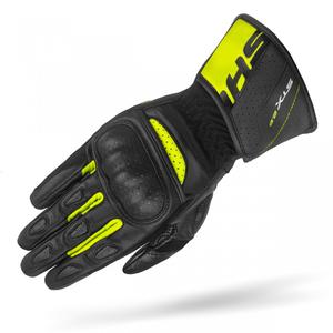 Gants moto Shima STX 2.0 noir-jaune fluo