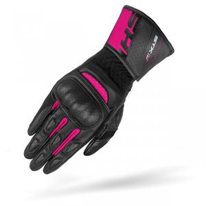 Gants moto femme Shima STX 2.0 noir et rose