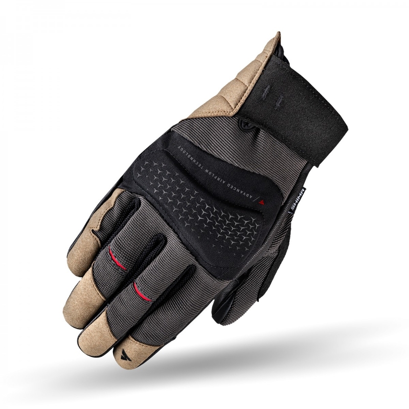 Gants moto Shima Air 2.0 noir-marron