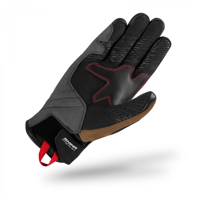 Gants moto Shima Blaze 2.0 noir-marron