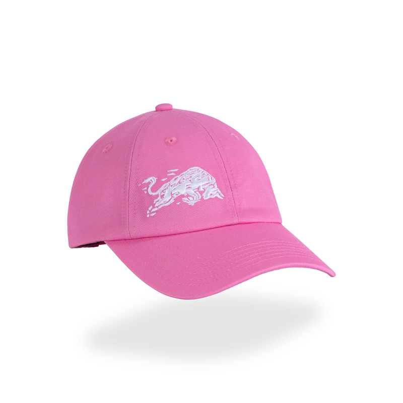 Red Bull Ring Pink Curved Cap rose