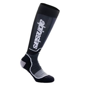 Chaussettes Alpinestars MX Plus noir-blanc