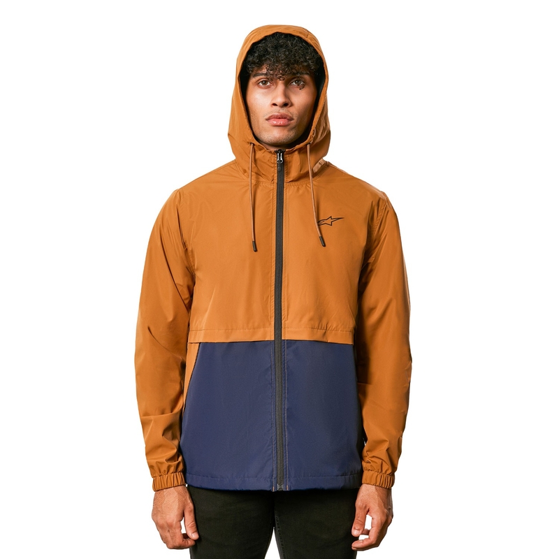 Alpinestars Avid Wind Jacket marron-bleu foncé
